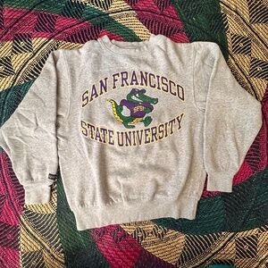 SFSU Grey Crewneck Size Small